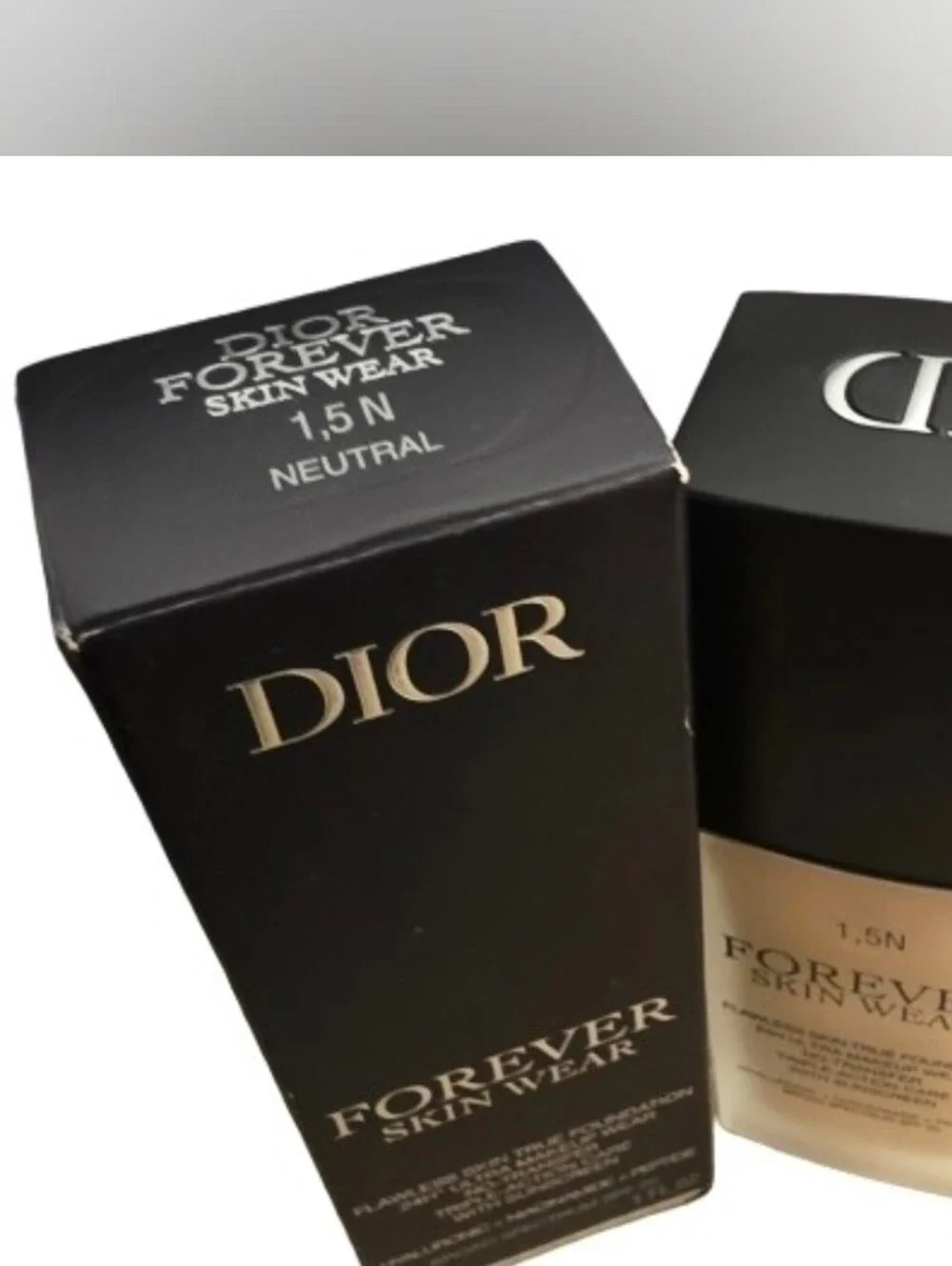 DIOR Forever Skin Wear Flawless Skin True Foundation - 24HR Ultra Wear 1.5N